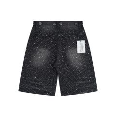 Vale Forever Iced Out Jorts Jean Shorts