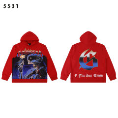 Robot's Flash of Inspiration Printed Washed Version Hoodie 2 colors 28602412