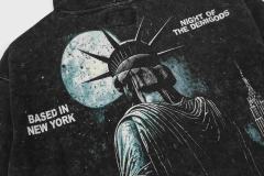 Wear Holy Images Print Washed Hoodie 2 colors 28696539