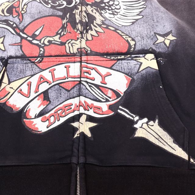Eagle Star Magic Wand Print Washed Version Hoodie & Pants Set 3 colors 28705418