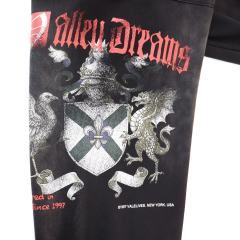Eagle Evil Dragon God Print Washed Version Hoodie & Pants Set 2 colors 28705416