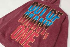 Rhinestone Logo Washed Version Zipper Hoodie 2 colors 28705411