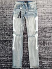 1:1 Quality #8930 Amir* Pocket Denim Jeans Pants