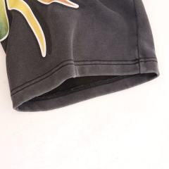 Gradient Sunflower Pattern Print Washed Version Hoodie & Pants Set 2 colors 28705417