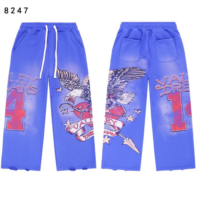 Eagle Star Magic Wand Print Washed Version Hoodie & Pants Set 3 colors 28705418