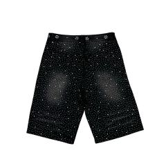 Vale Forever Iced Out Jorts Jean Shorts