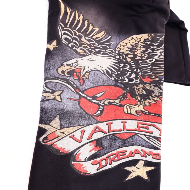 Eagle Star Magic Wand Print Washed Version Hoodie & Pants Set 3 colors 28705418