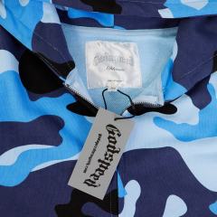 Camouflage Embroidered Letter Zipper Hoodie 4 colors 28705421