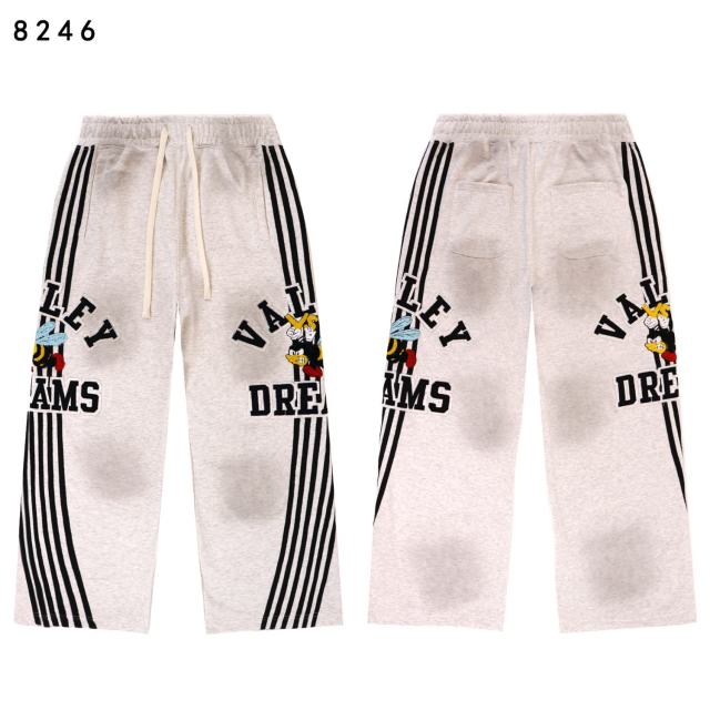 Angry Bee Print Washed Version Hoodie & Pants Set 4 colors 28705419