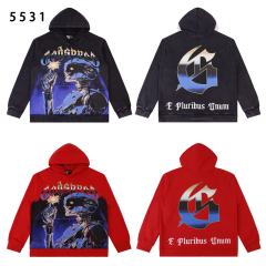 Robot's Flash of Inspiration Printed Washed Version Hoodie 2 colors 28602412