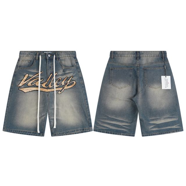 Vale Forever Logo Skittlrs Jorts Jean Shorts