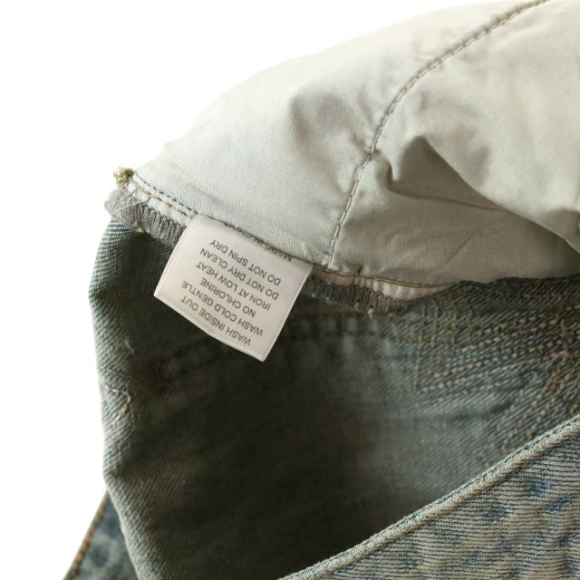 Rainbow Candy Wool Embroidery Washed Jeans 2 colors 28899680