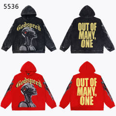Fragment Robot Print Washed Version Hoodie 2 colors 28602413