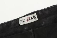 Skeleton Dollar Letter Print Washed Hoodie 2 colors 28690404
