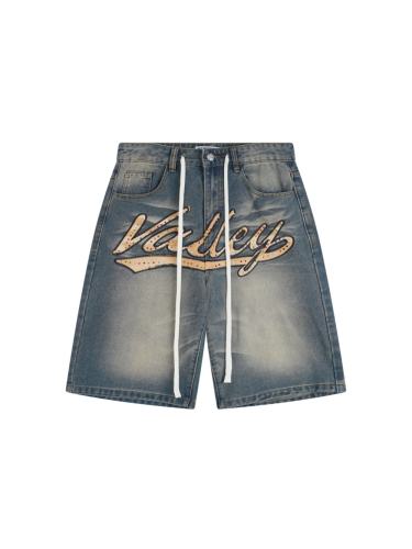 Vale Forever Logo Skittlrs Jorts Jean Shorts