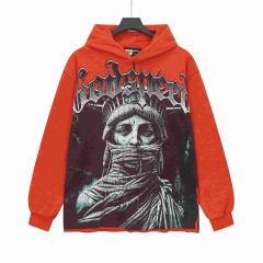 Wear Holy Images Print Washed Hoodie 2 colors 28696539