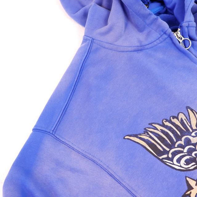 Eagle Star Magic Wand Print Washed Version Hoodie & Pants Set 3 colors 28705418