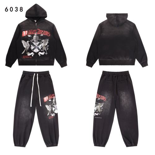 Eagle Evil Dragon God Print Washed Version Hoodie & Pants Set 2 colors 28705416