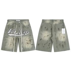 Vale Forever Rhinestone Graffiti Jorts Jean Shorts 3 colors