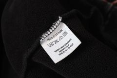 Black Cycling Suit Skull Print Washed Hoodie 2 colors 28696537