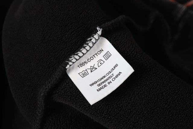 Black Cycling Suit Skull Print Washed Hoodie 2 colors 28696537