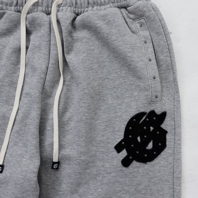 Beaded Embroidered Letter Hoodie & Pants Set 2 colors 28693925