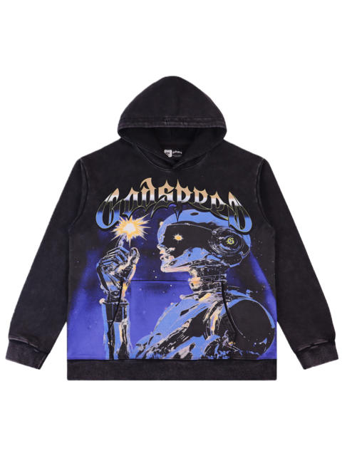 Robot's Flash of Inspiration Printed Washed Version Hoodie 2 colors 28602412