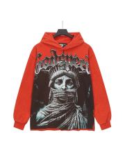 Wear Holy Images Print Washed Hoodie 2 colors 28696539