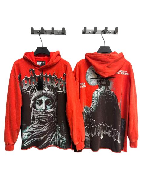 Wear Holy Images Print Washed Hoodie 2 colors 28696539