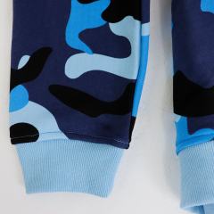 Camouflage Embroidered Letter Zipper Hoodie 4 colors 28705421