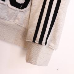 Angry Bee Print Washed Version Hoodie & Pants Set 4 colors 28705419