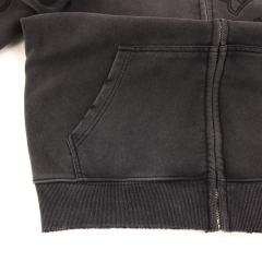 Embroidered Distressed Washed Version Zippe Hoodie & Pants Set 2 colors 28755586