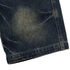 Rainbow Candy Embroidery Beaded Rhinestone Washed Jeans 2 colors 28899681