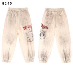 Eagle Evil Dragon God Print Washed Version Hoodie & Pants Set 2 colors 28705416