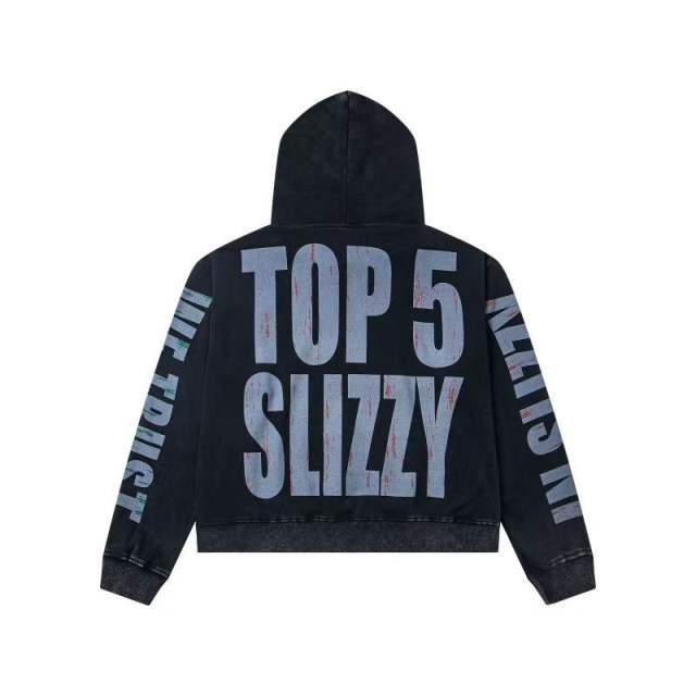 Python Goddess Statue Print Washed Hoodie 28716637