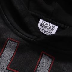 Chain Dog Print Washed Version Hoodie 28746799