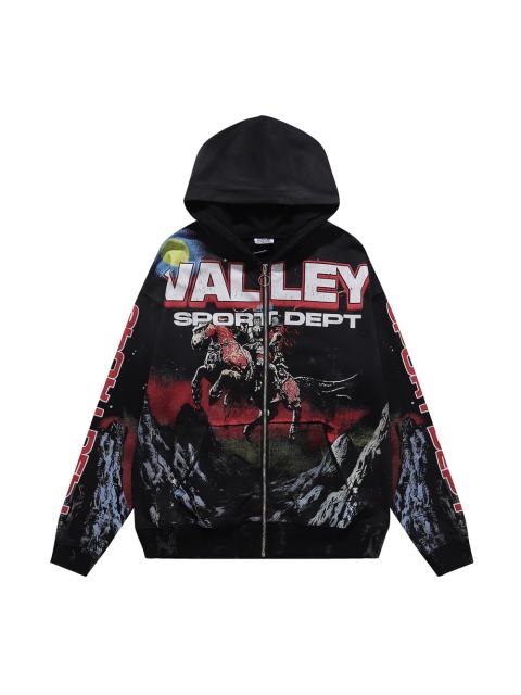 Tianma Armor Knight Print Washed Version Hoodie 28709899