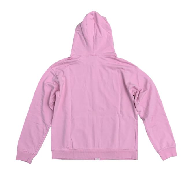 Rhinestone Letter Print Distressed Hoodie 28576629