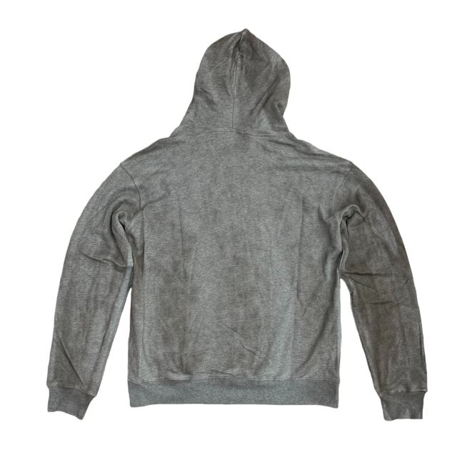Patterned Letter Embroidered Washed Version Hoodie 2 colors 28523839