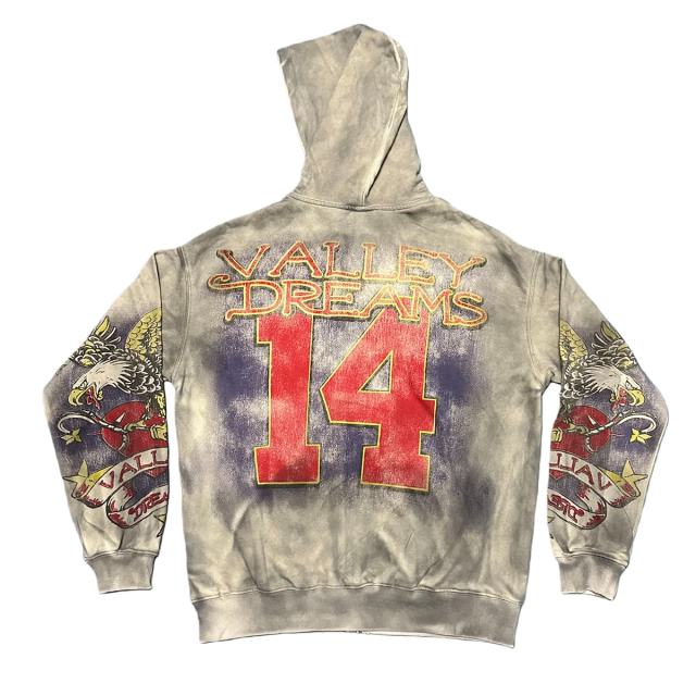 Eagle Star Magic Wand Print Washed Version Hoodie 28709901