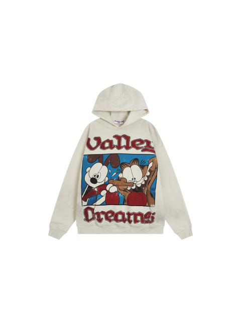 Garfield Alphabet Printed Washed Version Hoodie 28559496