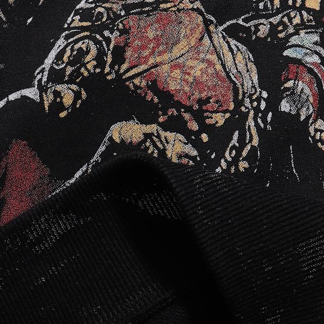 Tianma Armor Knight Print Washed Version Hoodie 28709899