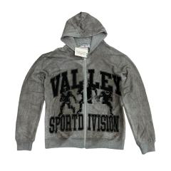 Patterned Letter Embroidered Washed Version Hoodie 2 colors 28523839