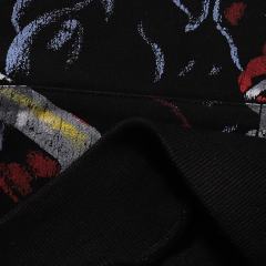 Chain Dog Print Washed Version Hoodie 28746799