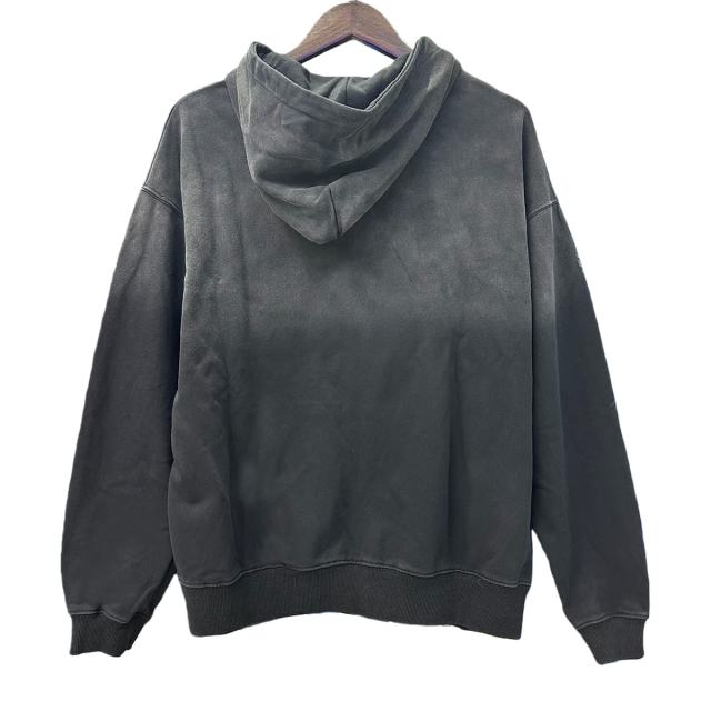 Eagle Football Player Print Washed Version Hoodie 28709896