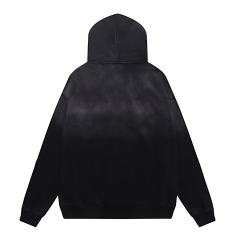 Eagle Football Player Print Washed Version Hoodie 28709896