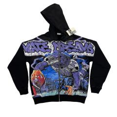 Eagle Football Player Print Washed Version Hoodie 28709896