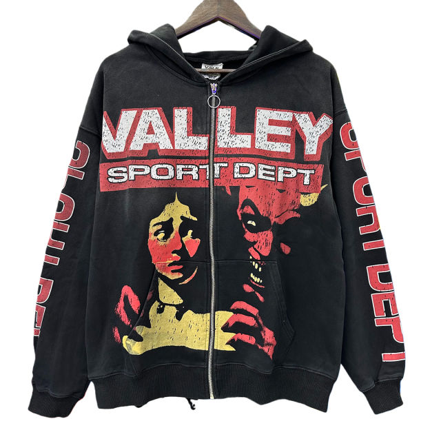Beauty and the Beast Printed Washed Version Hoodie 28707715