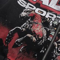 Tianma Armor Knight Print Washed Version Hoodie 28709899