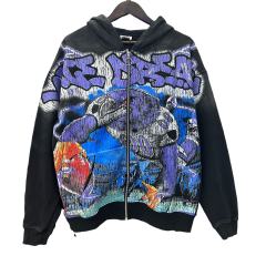 Eagle Football Player Print Washed Version Hoodie 28709896